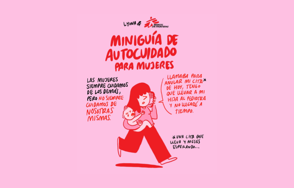 Miniguía de autocuidado para mujeres - Lyona Ivanova y MSF