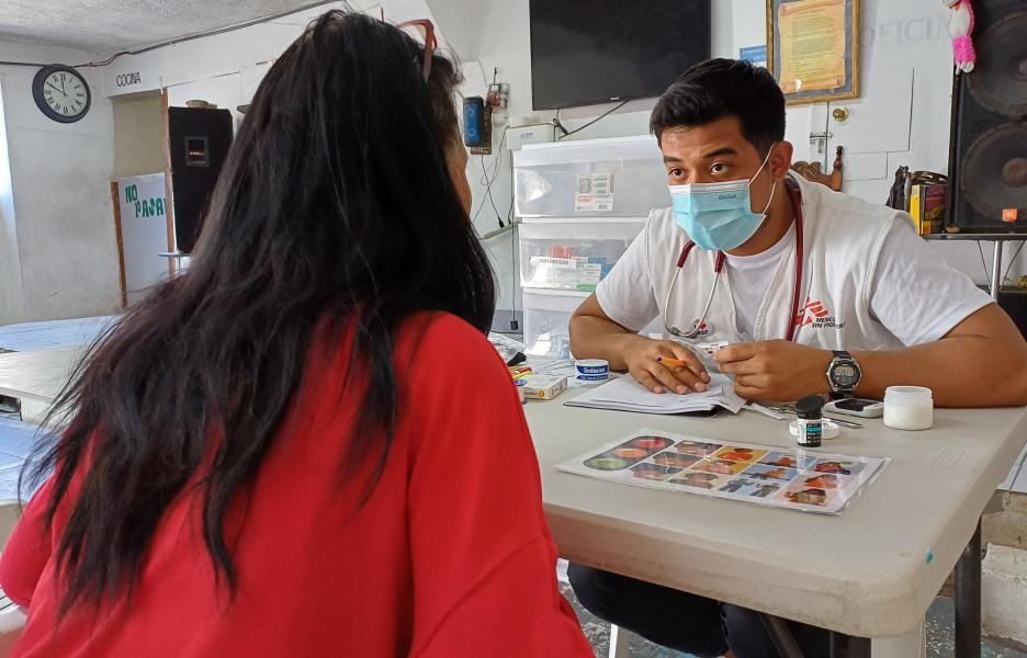 Nuevo proyecto de MSF en Ciudad Juárez, México, abril de 2025.