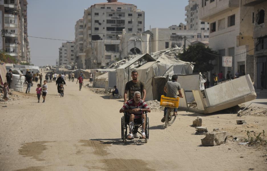 Ciudad de Gaza, 4 de septiembre de 2025. IBRAHIM NOFAL/MSF 
