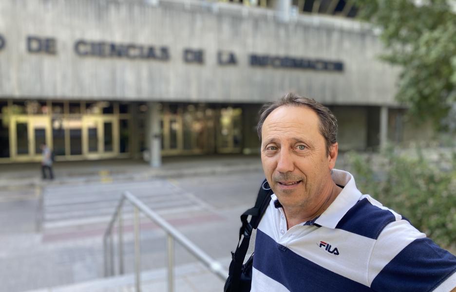 Alfonso Bauluz, periodista y presidente de Reporteros Sin Fronteras España