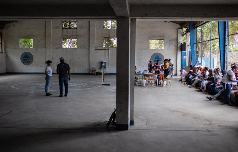 línica móvil de MSF en el barrio de Bel Air, en Puerto Príncipe. 28 de febrero de 2023. ALEXANDRE MARCOU/MSF