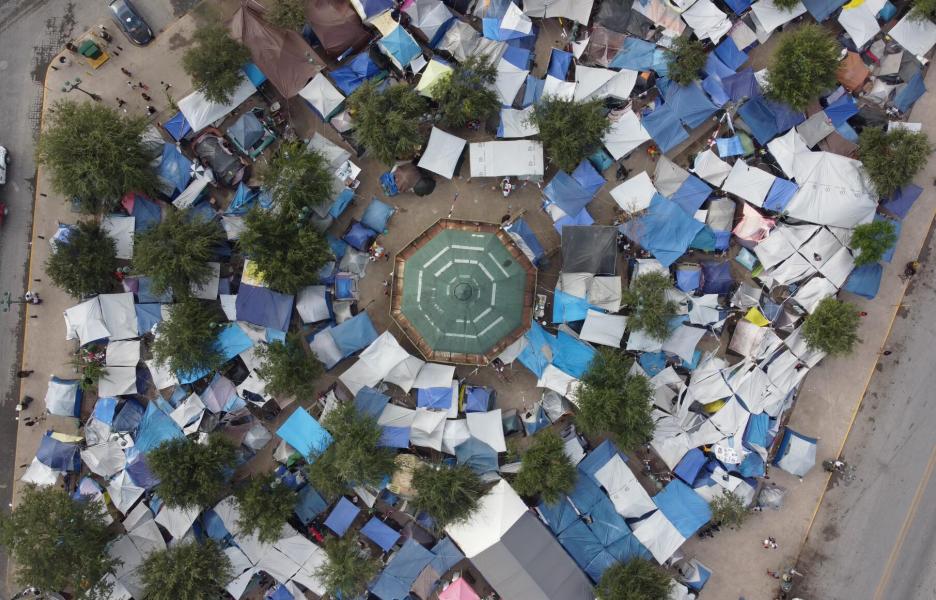 Refugee camp - sound map