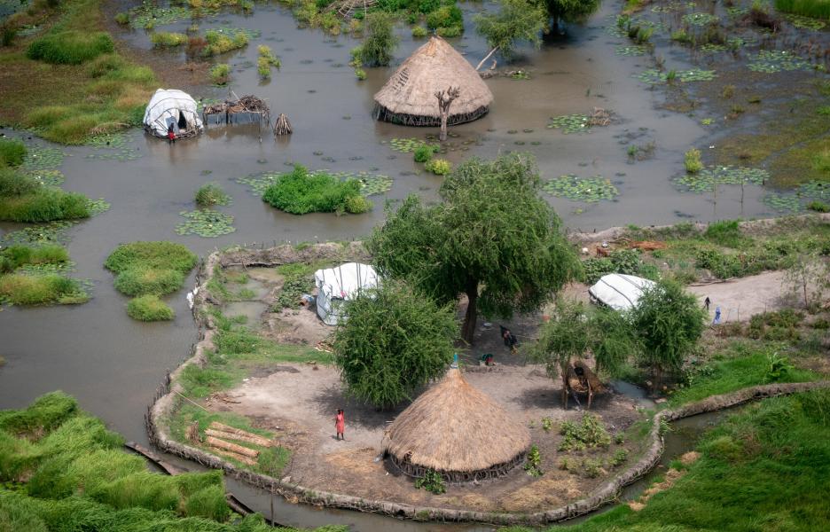 Inundaciones en Old Fangak