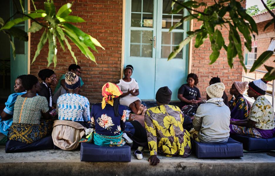 Programa de cáncer de cuello uterino de MSF en Blantyre, Malaui. Diciembre, 2022.