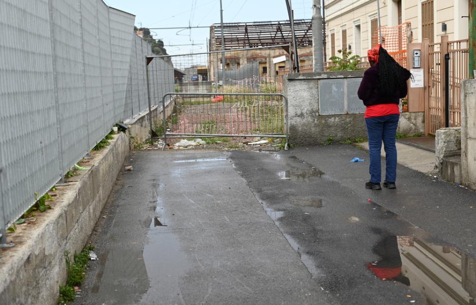 Sarata*, mujer de 24 años, de Guinea Conakry