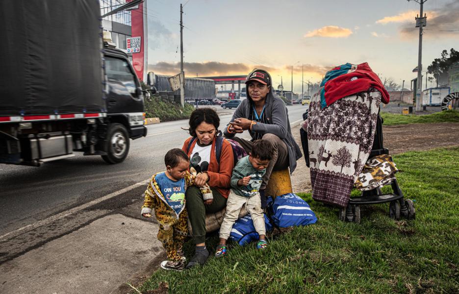 Migrantes en tránsito en Ecuador, Colombia y Panamá