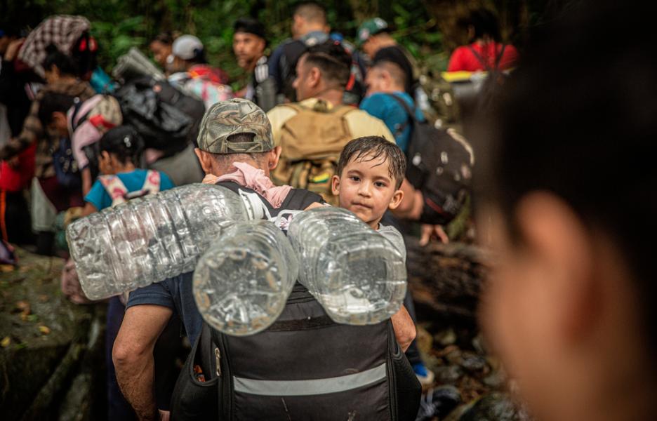 Migrantes en tránsito en Ecuador, Colombia y Panamá