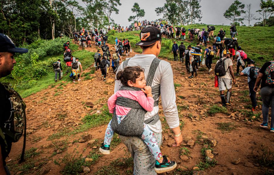 Migrantes en tránsito en Ecuador, Colombia y Panamá