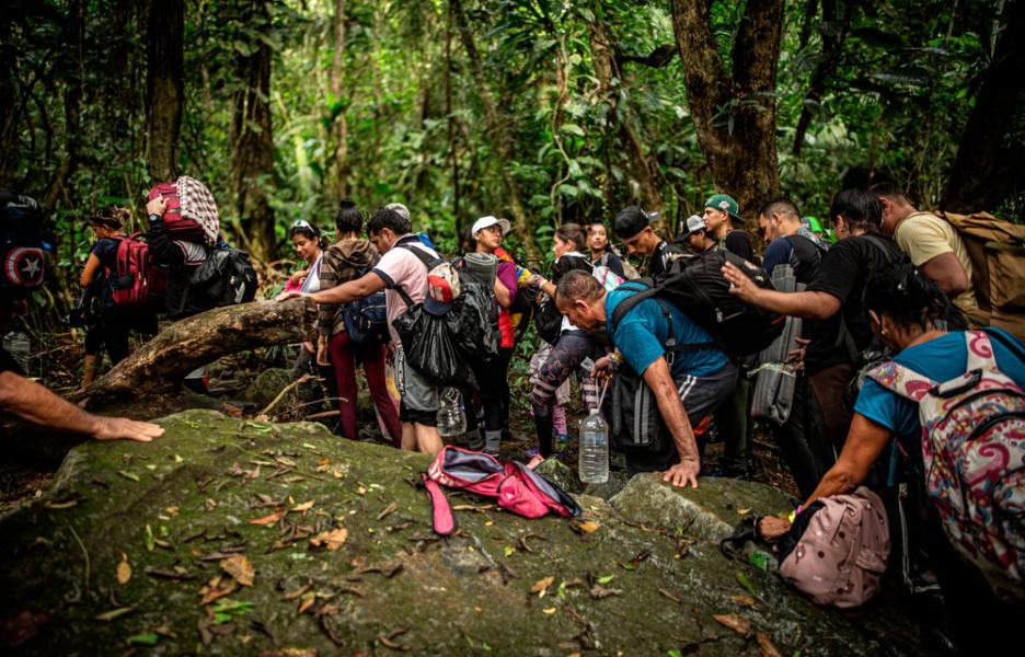 Migrantes en tránsito en Ecuador, Colombia y Panamá