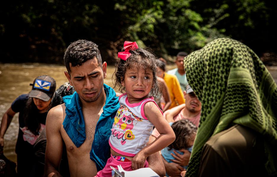 Migrantes en tránsito en Ecuador, Colombia y Panamá