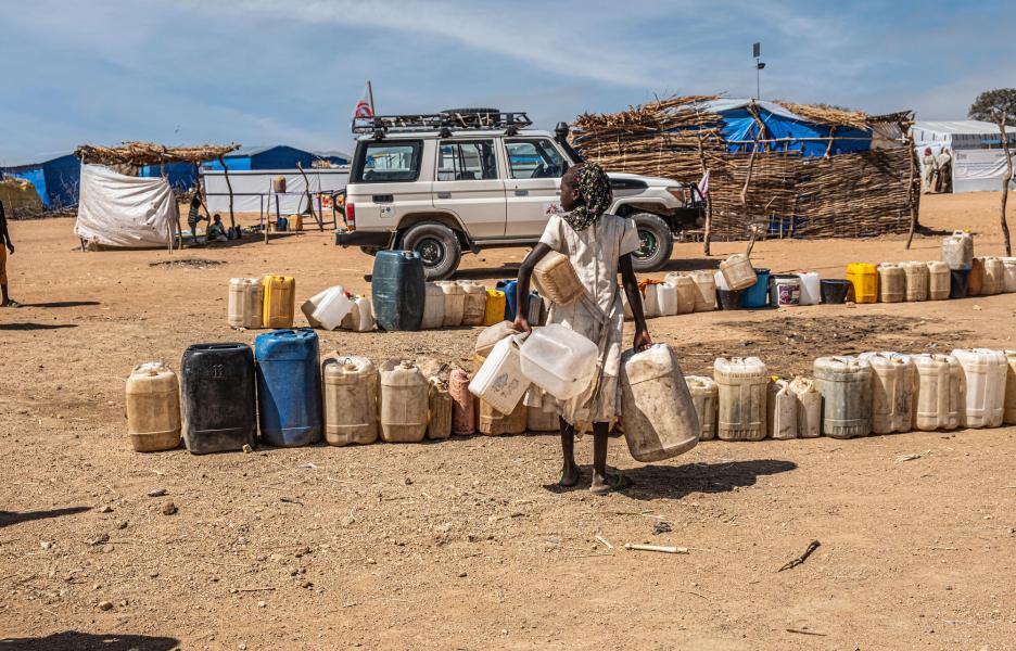 Crisis de agua en el campo de personas refugiadas y retornadas de Metche