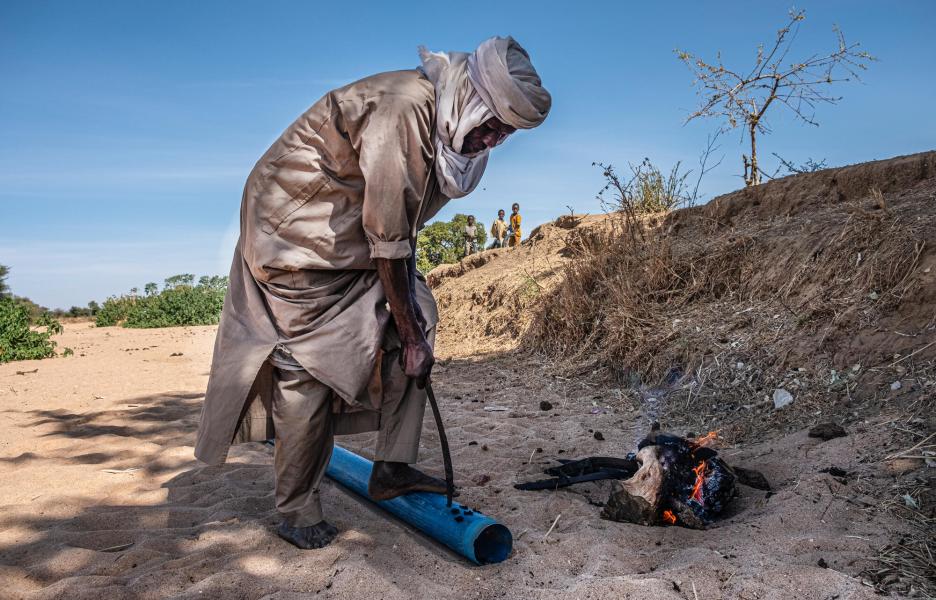 Crisis de agua y saneamiento en el campo de Metche.