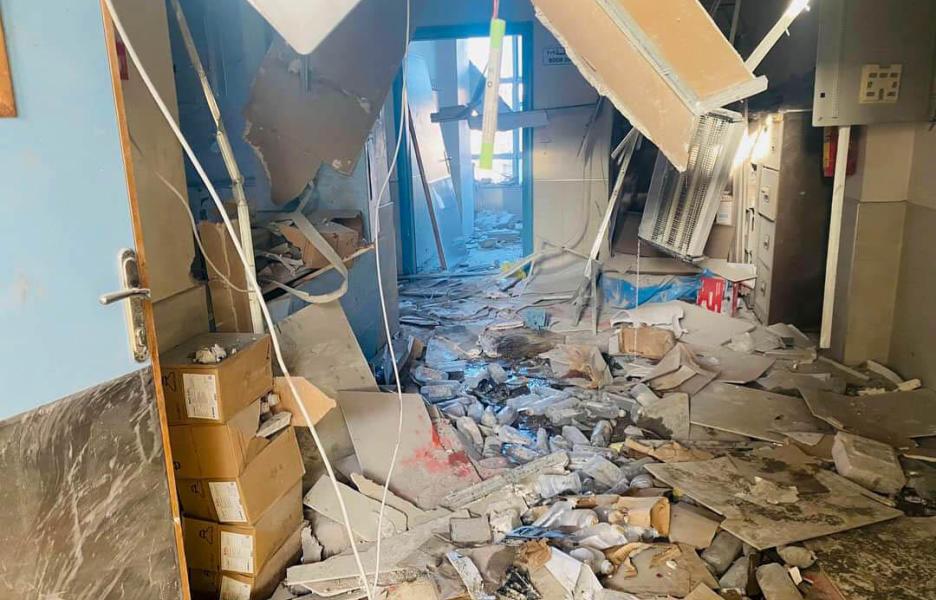 Imagen de archivo del área de cirugía reconstructiva del hospital de Al Awda tras un ataque en noviembre de 2023.