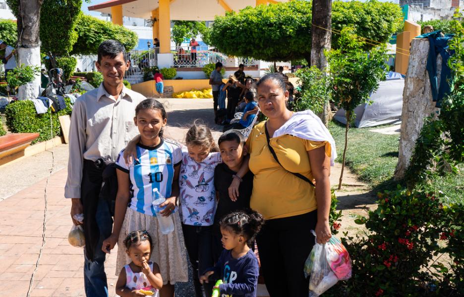 Joselina Aguirre es migrante de Honduras en México