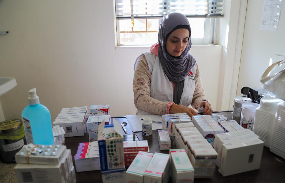 Equipo médico móvil de MSF en el sur del Líbano