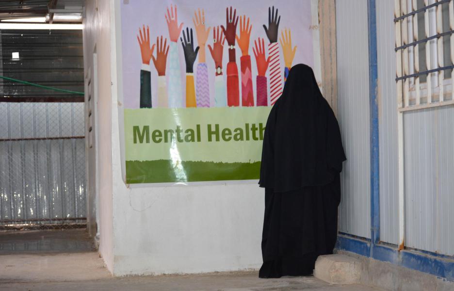 Um Othman, paciente de salud mental de MSF en el campo de Al Hol