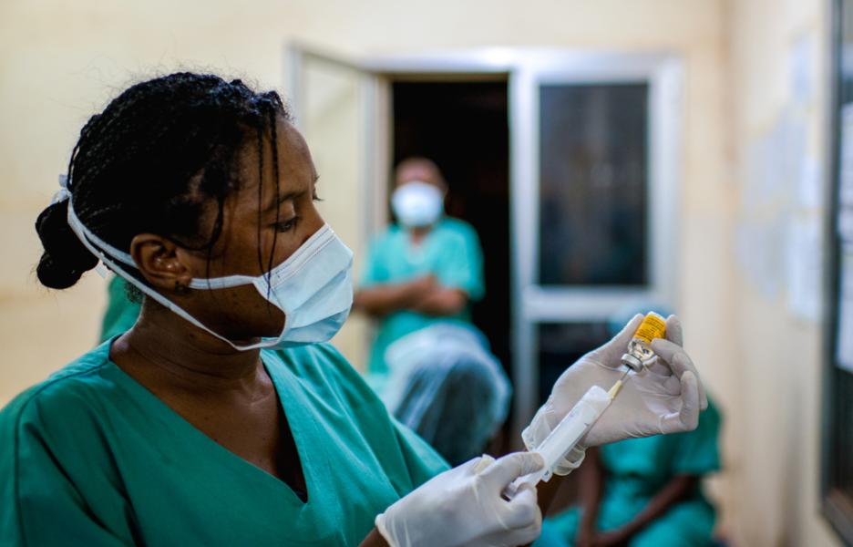 Respuesta a la difteria en Siguiri, Guinea