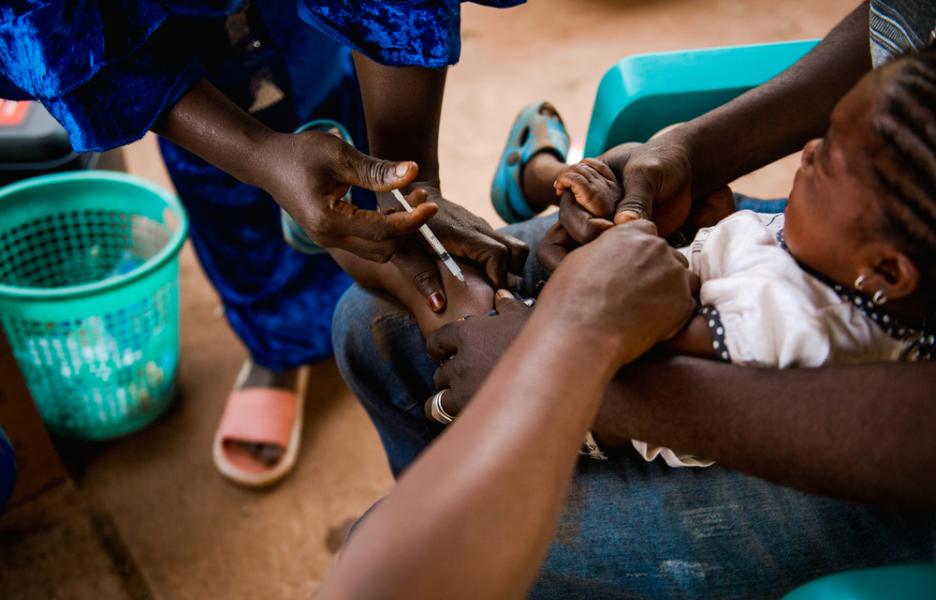 Respuesta de difteria en Siguiri, Guinea