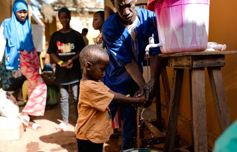 Respuesta a la difteria en Siguiri, Guinea