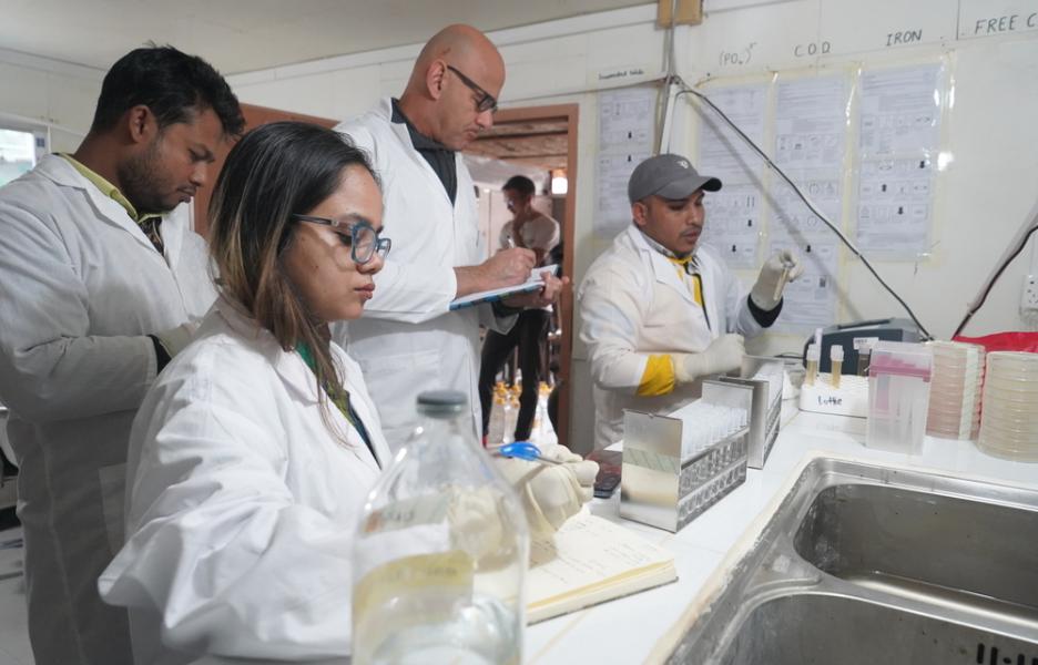 Hydrated lime research in Bangladesh