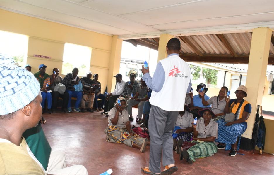Respuesta al cólera en Zimbabue