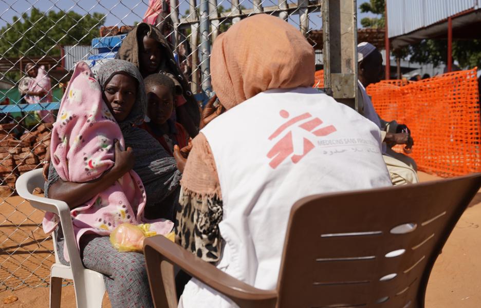 Desnutrición en el campo de Zamzam, en Darfur del Norte, Sudán