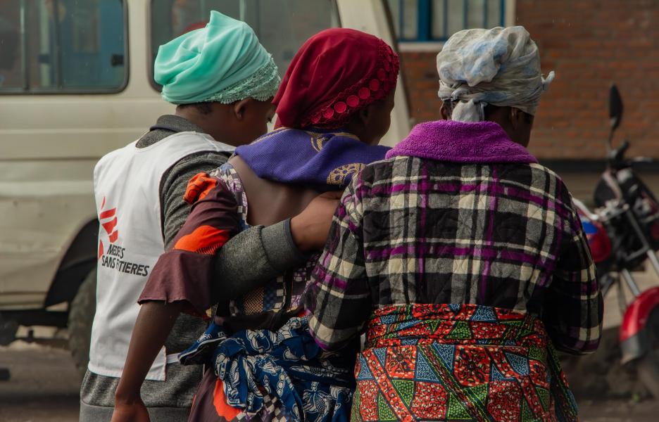 Asistencia a supervivientes de violencia sexual en Kanyaruchinya, RDC