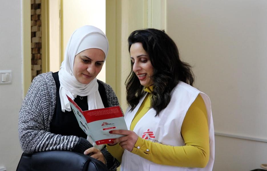 Noura Arafat, mediadora intercultural de MSF