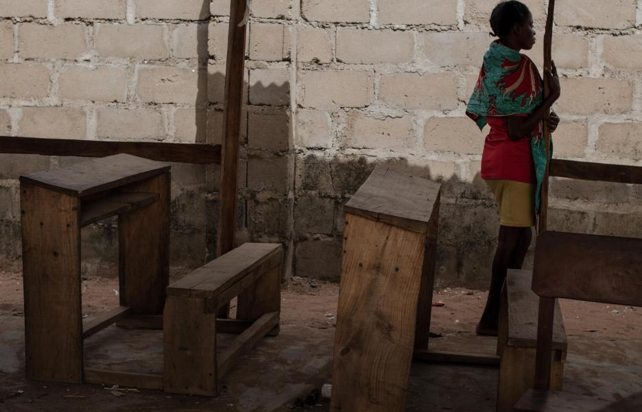 Dooshima espera volver a la escuela y continuar su educación.