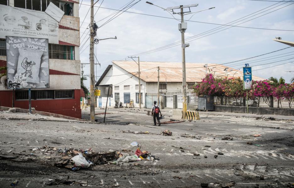 Violencia en Puerto Príncipe