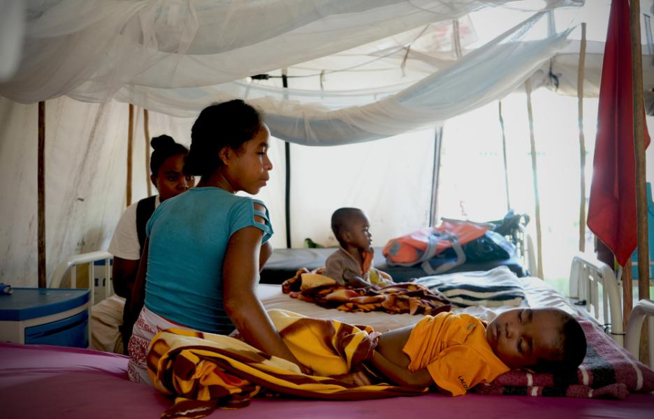 Malaria y desnutrición en Ikongo