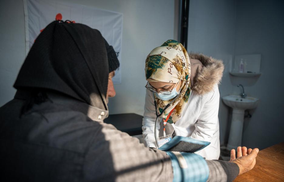 Actividades médicas de MSF en el noroeste de Siria