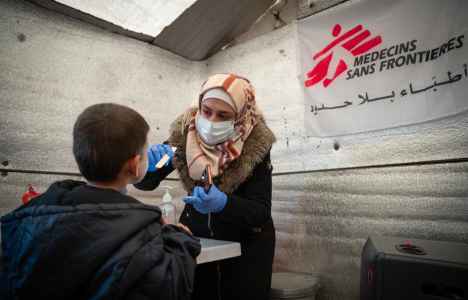 Actividades médicas de MSF en el noroeste de Siria