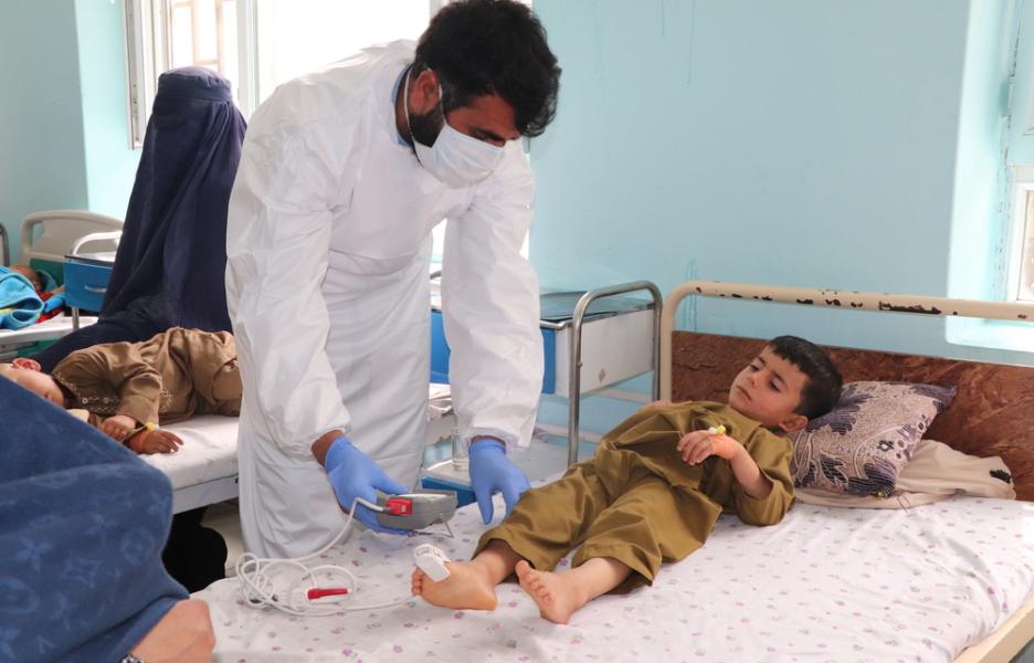 Resurgence of measles cases in Afghanistan