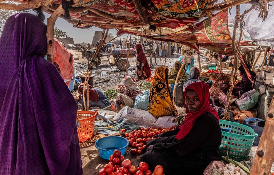 Vida cotidiana de los refugiados sudaneses en el este de Chad