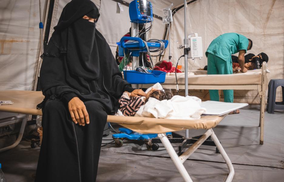 Diarrea acuosa aguda en Yemen