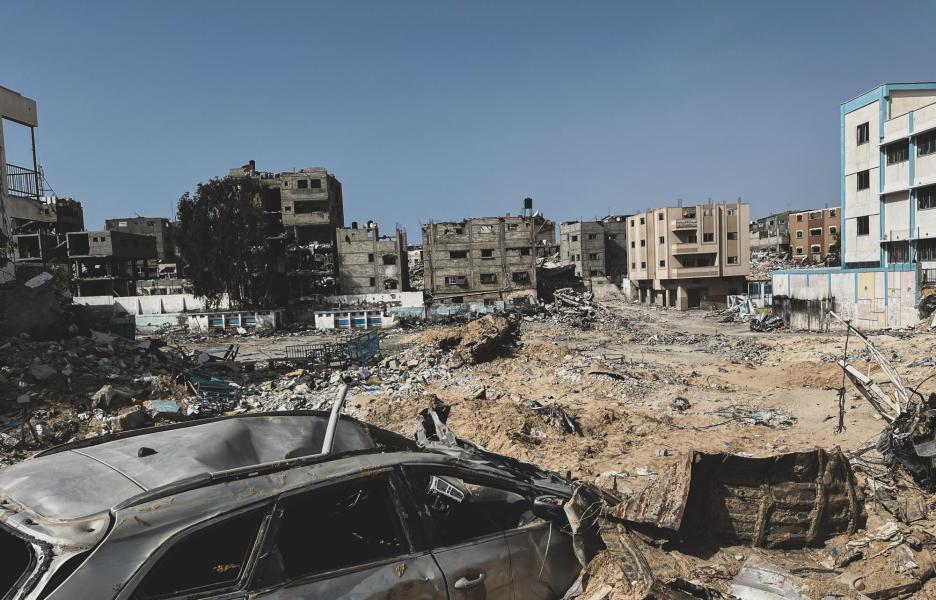 Desde Rafah a Jan Yunis, vidas en ruinas