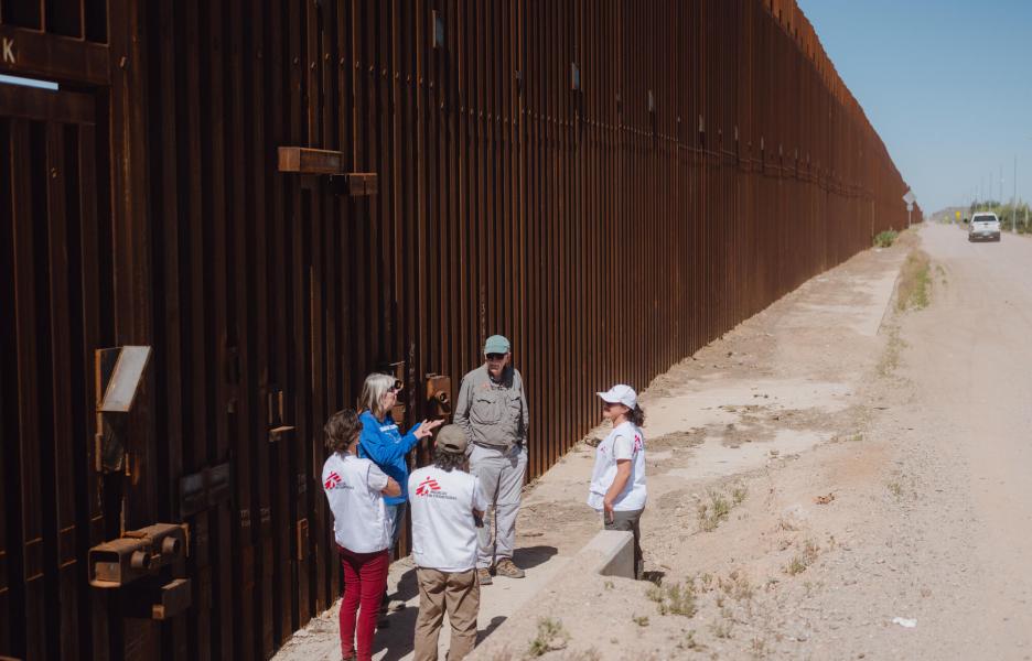 Migrantes en la frontera estadounidense - Arizona