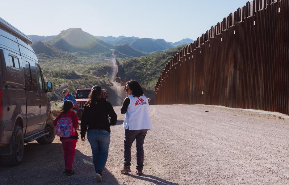 Migrantes en la frontera estadounidense - Arizona