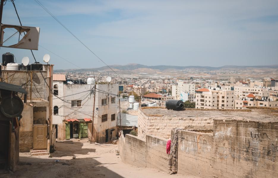 La ciudad de Yenín, en Cisjordania.