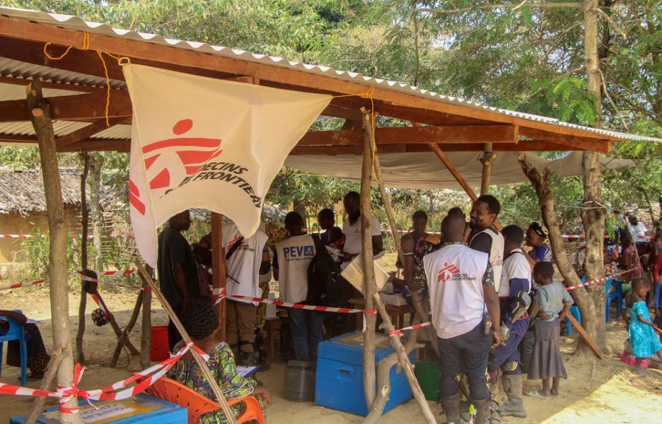 Epidemia de sarampión en Kampene