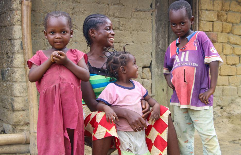 Epidemia de sarampión en Kampene