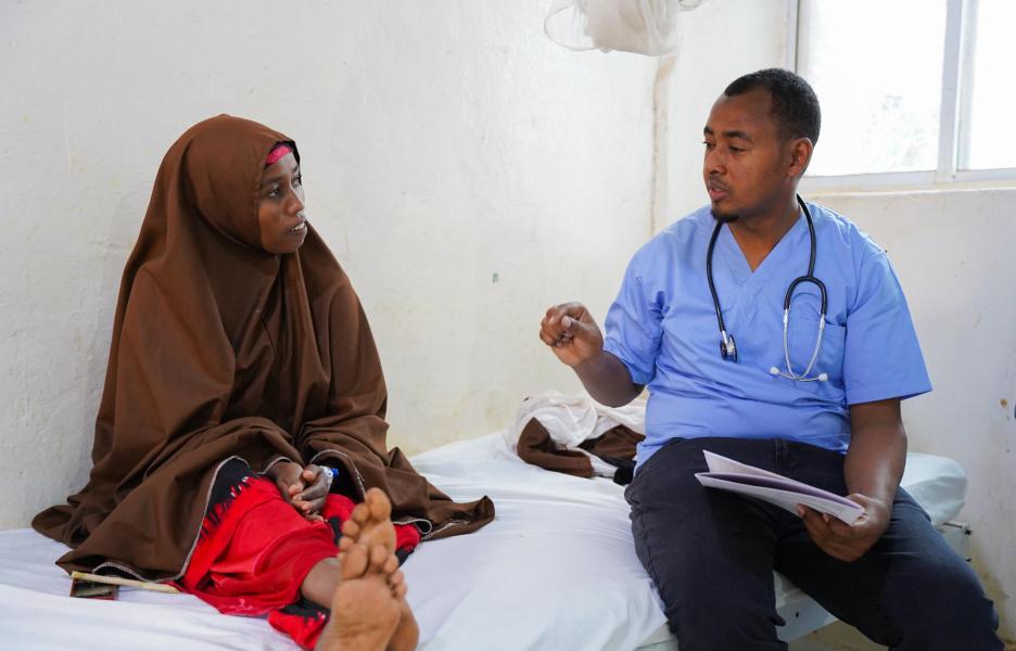 Salud materno-infantil en Baidoa, Somalia
