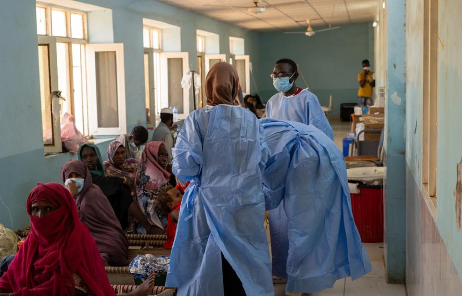 Respuesta de cólera de MSF en Sudán