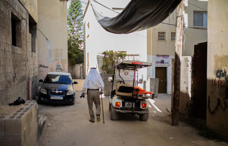 Salah, paramédico en Yenín