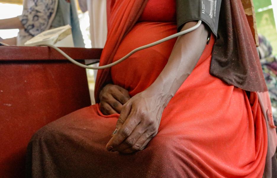 Maternidad en Darfur Sur, Sudán