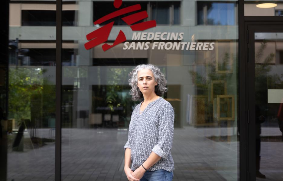La doctora Micaela Serafini, presidenta de MSF Suiza.