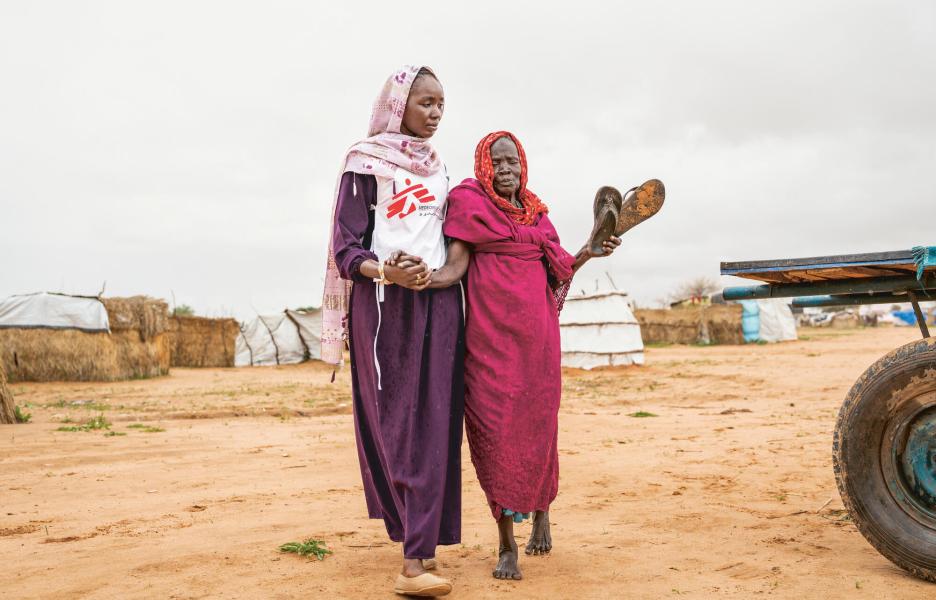 Asistencia médica en conflicto en Chad