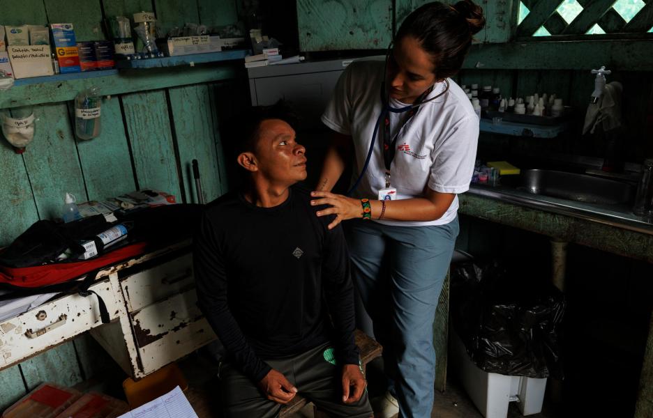 Actividades médicas de MSF en la región amazónica, Brasil