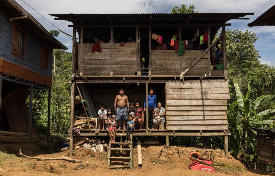 Riografías del Baudó: Manolia Arce y su familia. Puesto Indio